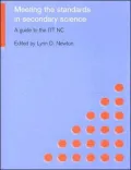 Meeting the Standards in Secondary Science A Guide to the ITT NC
