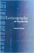 Lexicography: An Introduction