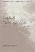 Logical Investigations, Vol. 1