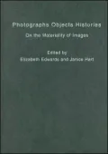 Photographs Objects Histories