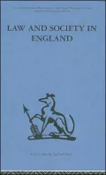 Law and Society in England