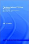 The Linguistics of Political Argument