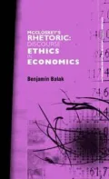 McCloskey's Economic Thought: The Rhetoric of an Economist