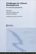 Challenges for China's Development: An Enterprise Perspective