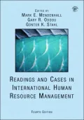Readings and Cases in International Human Resource Management