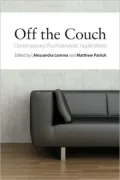 Off the Couch: Contemporary Psychoanalytic Applications