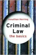 Criminal Law: The Basics, Vol. 10