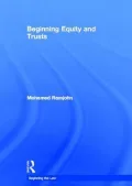 Beginning Equity and Trusts