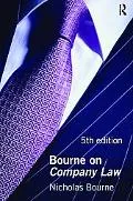 Bourne on Company Law 5/e