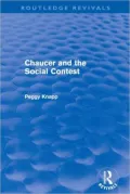 Chaucer and the Social Contest (Routledge Revivals)
