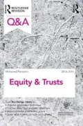 Q&A Equity & Trusts 2013-2014
