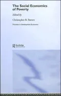 Social Economics of Poverty: On Identities, Communities, Groups, and Networks