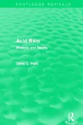 Acid Rain (Routledge Revivals): Rhetoric and Reality