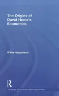 The Origins of David Hume's Economics (Routledge Studies in the History of Economics)