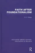 Faith after Foundationalism