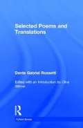Selected Poems and Translations