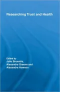 Researching Trust and Health