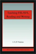 Teaching ESL/EFL Reading and Writing