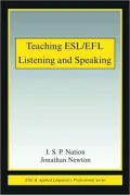 Teaching ESL/EFL Listening and Speaking