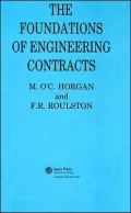 Foundations Of Engineering Contracts