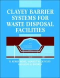 Clayey Barrier Systems for Waste Disposal Facilities