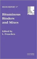 Bituminous Binders And Mixes