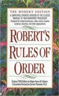 Robert's Rules of Order: The Modern Edition