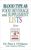 Blood Type AB: Food, Beverage and Supplemental Lists