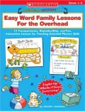 Overhead Teaching Kit: Easy Word Family Lessons for the Overhead