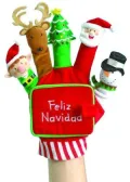 Feliz Navidad: Un libro de cartón con títeres