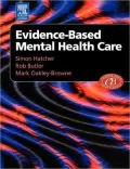 Evidenced-Based Mental Health Care