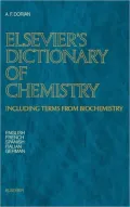 Elsevier's Dictionary of Chemistry
