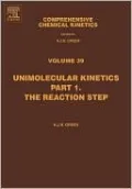 Unimolecular Kinetics, Vol. 39