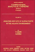 Analysis and Fate of Surfactants in the Aquatic Environment