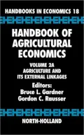 Handbook of Agricultural Economics: Agriculture and its External Linkages, Vol. 2