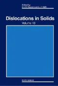 Dislocations in Solids