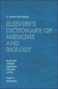 Elsevier's Dictionary of Medicine and Biology