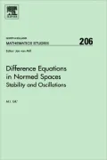 Difference Equations In Normed Spaces