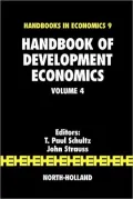 Handbook of Development Economics, Vol. 4