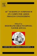 18th European Symposium on Computer Aided Process Engineering, Vol. 25