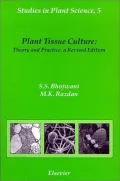 Plant Tissue Culture : Theory and Practice