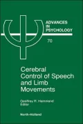 Advances In Psychology V70