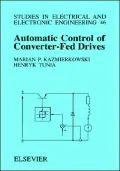Automatic Control of Converter-Fed Drives