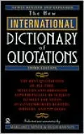 New International Dictionary of Quotations, 3rd Edition