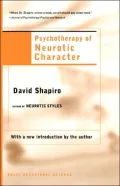 Psychotherapy of Neurotic Character, Vol. 4