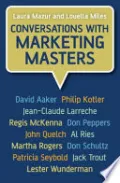 Book cover of Conversations with Marketing Masters
