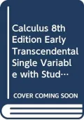 Calculus 8th Edition Early Transcendental Single Variable with Student Solutions Manual Cliffs Quick Review Precalculus and Cliffs AP AB and BC 3rd Edition Set
