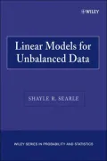 Linear Models for Unbalanced Data