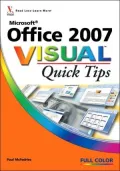 Office 2007 Visual Quick Tips