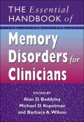 Memory Disorders for Clinicians